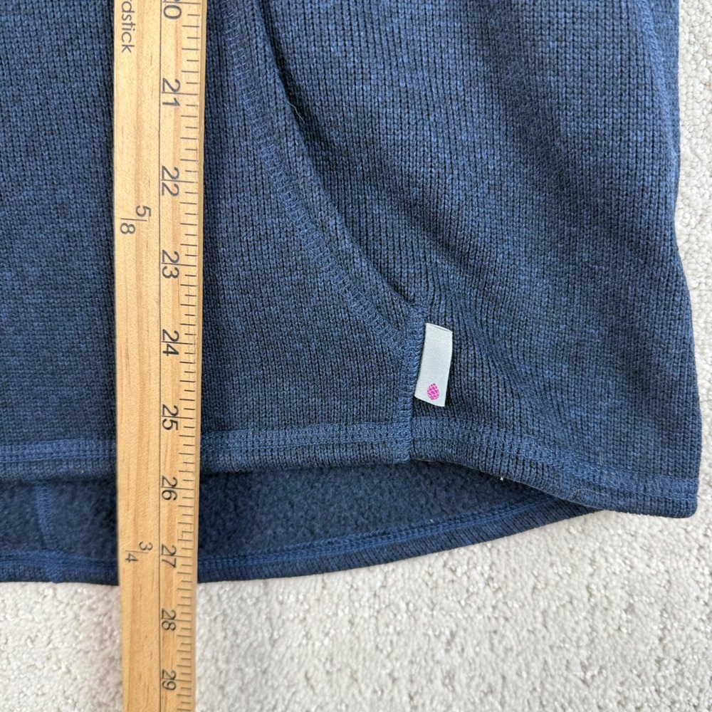 Stio Jackson Hole Womens Pullover Hoodie Recycled Polyester Blue Size M - Picture 9 of 10